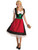 Womens Frisky Fraulein Costume Standard Size