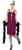 Smiffys Purple Jazz Flapper Womens Costume Size Medium