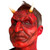 Woochie by Cinema Secrets Devil Foam Mask with Horns Prosthetics Special Effects Makeup