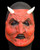 Woochie by Cinema Secrets Devil Foam Mask with Horns Prosthetics Special Effects Makeup