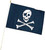 Black Pirate Flag Pirates Party Decoration Skull Crossbones 18 X 12 inches