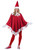 Elf on the Shelf Womens Poncho Jack Elfington Christmas Claus One Size Fits 4-14 Elf on the Shelf Womens Poncho Jack Elfington Christmas Claus One Size Fits 4-14