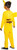 Kids Pokemon Pikachu Classic Halloween Costume Jumpsuit L (10-12)