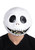 The Nightmare Before Christmas Jack Skellington Latex Mask Adult Sized Costume Accessory