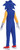 Disguise Sonic Costume for Kids, Official Sonic Prime Costume and Headpiece Small (4-6)