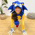 Disguise Sonic Costume for Kids, Official Sonic Prime Costume and Headpiece Small (4-6)