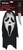 Fun World Costumes White Plastic Halloween Ghost Face Costume Mask with Knife for Adult