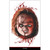 Chucky Halloween Makeup Head Temp Tattoo Tinsley Transfers Doll Stiches & Cuts