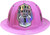 Jr. FIRE HELMET Pink firefighter Girls kids cheif halloween costume accessory