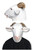 Realistic Goat Mask Full Head Latex Animal Costume for Halloween, Cosplay, Pranks & Parties