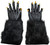 Fun World Unisex Werewolf Hands Adult Gloves, Black, Standard