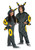 Disguise Deluxe Kid's Pokemon Umbreon Hooded Costume with Ears & Tail | Boys & Girls Pokemon Eeveelutions Cosplay Outfit, Size 4-6