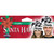 Nice Red & White Polyester Santa Hat - One Size