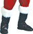 Fun World Costumes Men's Adult Velvet Santa Suit, Red/White, One Size
