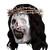 Terrifier 3 Victoria Clown Mask - Deluxe Overhead Latex Adult Costume Halloween Terrifier 3 Victoria Clown Mask - Deluxe Overhead Latex Adult Costume Halloween