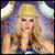 Gold Sequin Fedora Hat Sparkly Party Costume Disco Dance Clubwear Unisex