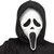 Fun World Boys' Ghost Scream Face Costume, 3T-4T, Black