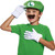 Disguise Nintendo Super Mario Brothers Luigi Child Accessory Kit, One Size Child