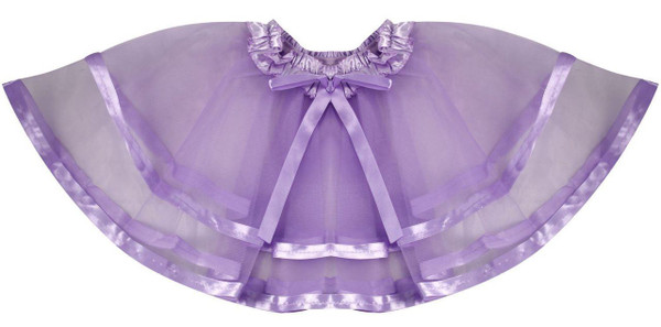 Lavender Pettiskirt girls fairy princess kids butterfly costume accessory 3-8