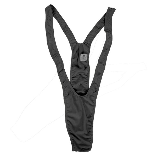 Black MANKINI thong mens adult funny halloween costume