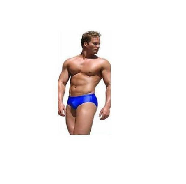 royal blue WRESTLING BRIEFS sports wrestler mens adult halloween costume XL