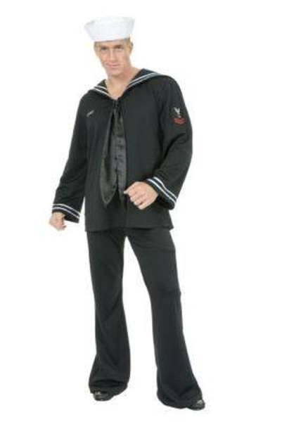 black SAILOR SOUTH SEAS NAVY mens halloween costume M