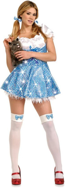 DOROTHY wizard of oz womens sexy halloween costume M