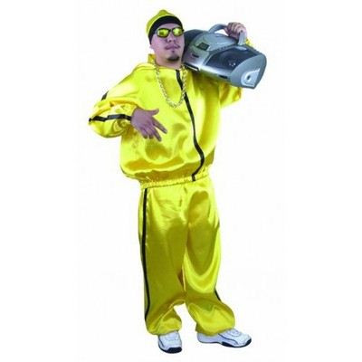 ALI G RAPPER pimp suit sacha baron cohen track funny mens halloween costume L