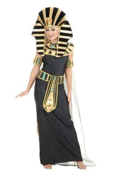 NEFERTITI cleopatra womens adult ancient egypt sphinx sexy halloween costume XL