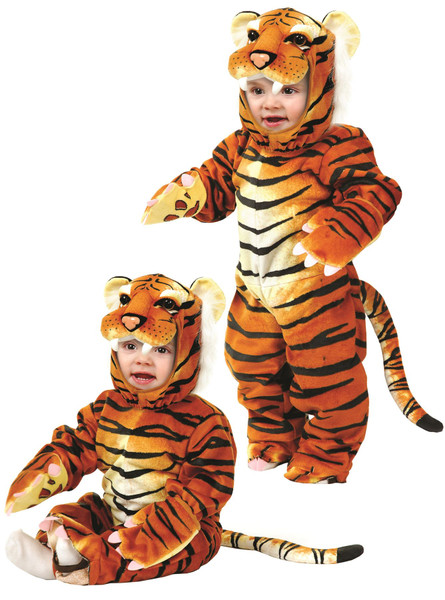 Kids Little Tiger Costume Charades XS