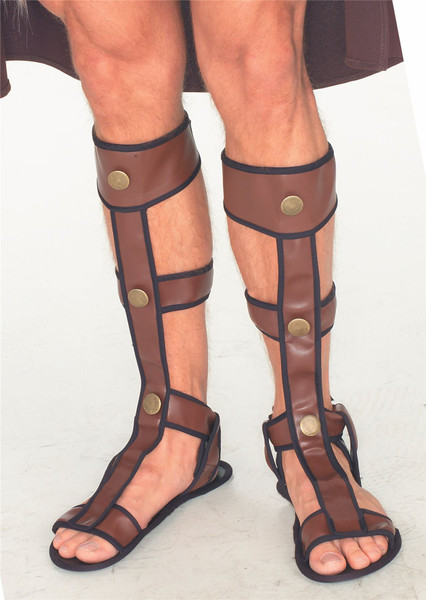 Adult Gladiator Sandals Costume Accessory