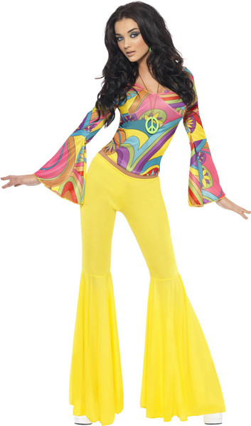 70s Groovy Babe Costume Womens