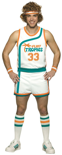 SEMI PRO UNIFORM Flint Tropics Jackie Moon funny adult mens halloween costume