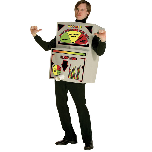 BREATHALYZER adult mens womens frat party funny alcohol Halloween costume