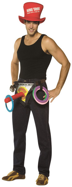 RING TOSS funny mens adult humor game naughty comedy halloween costume