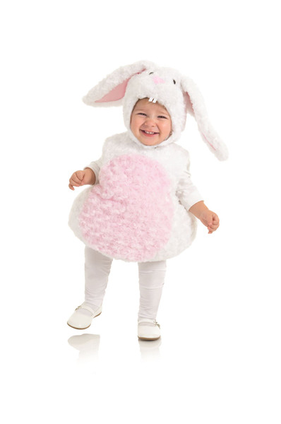 Plush White Rabbit Toddler Costume