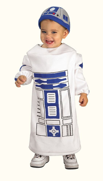 R2D2 Star Wars robot android baby toddler boys girls halloween costume up to 24M