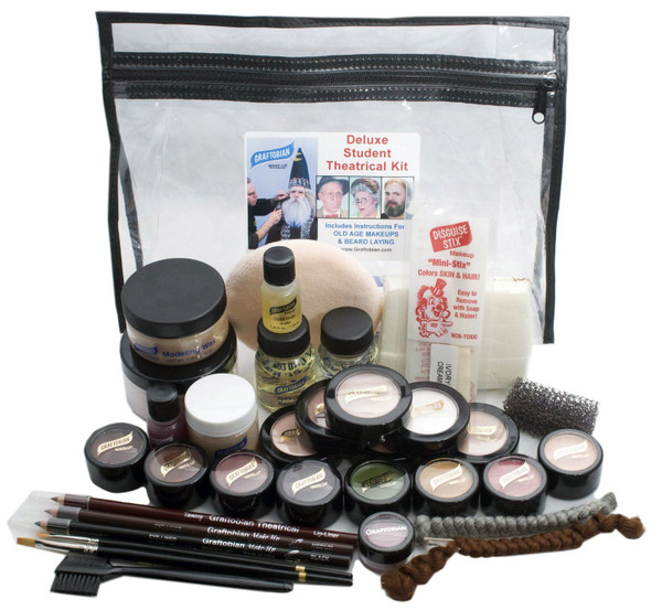 Deluxe Student Theatrical Makeup Kit by Graftobian