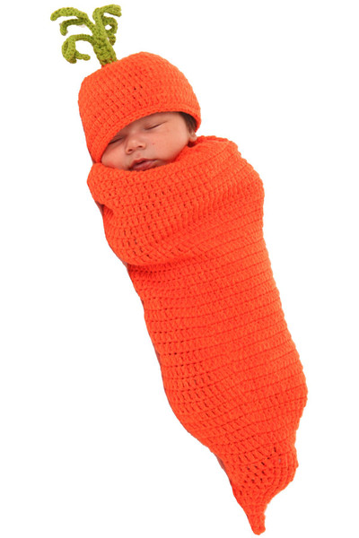 Carrigan the Carrot Costume Newborn Infant