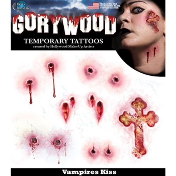 Vampire's Kiss Tinsley Transfers Temporary Tattoo