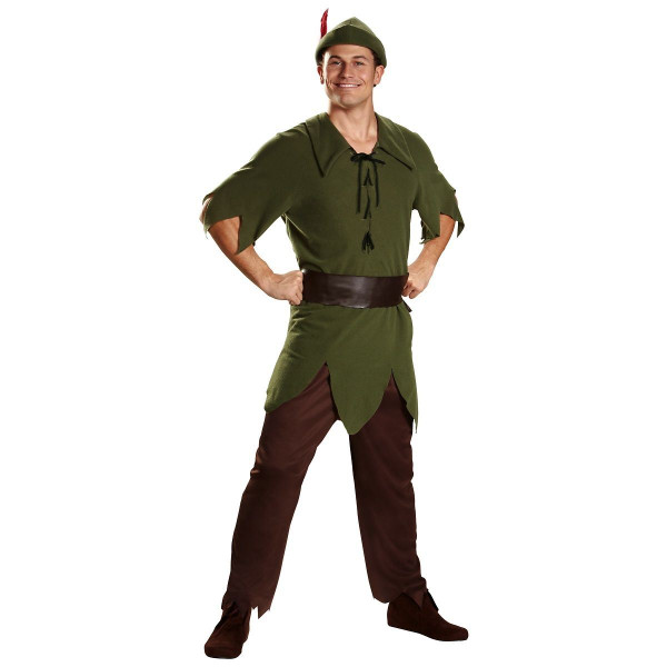 Officially Licenesed Disney Peter Pan Robin Hood Adult Costume XL 42-46