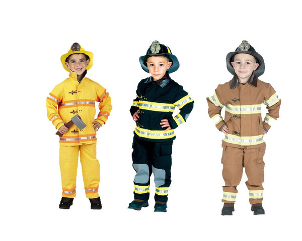 Firefighter Costume with Helmet by Aeromax