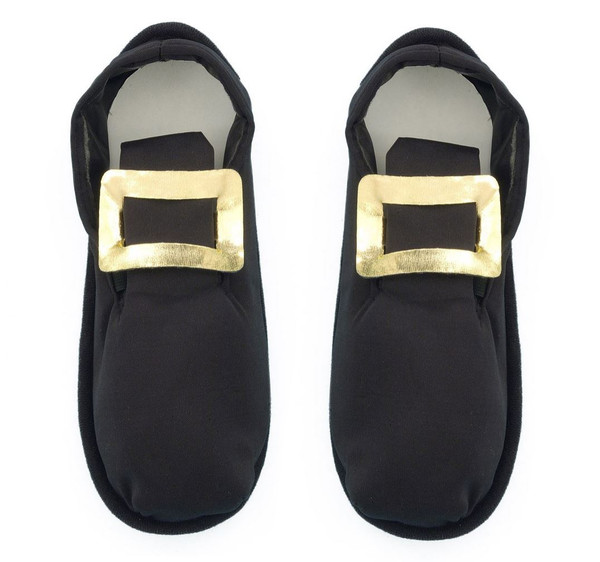 PILGRIM SHOE COVERS colonial historical kids adult amish costume accessory