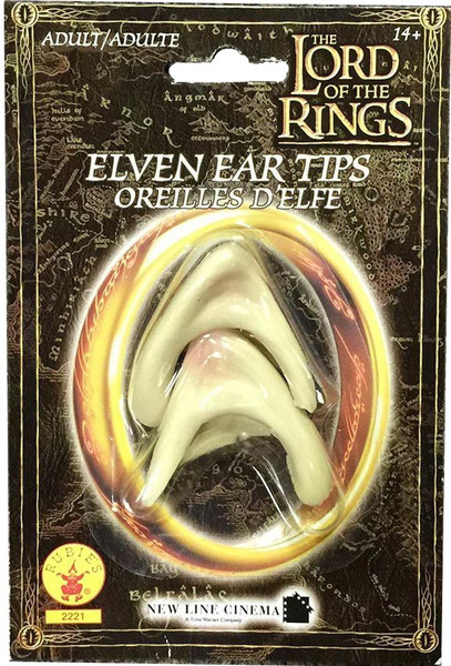 Adult Elven Ear Tips Lord of the Rings Costume Accessory Prothstetic