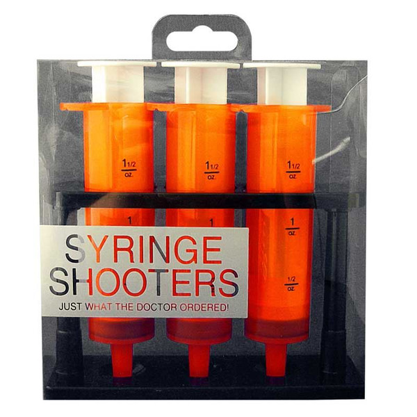 SYRINGE SHOOTERS alcohol bar party supplies drinking adult game toy gag gift