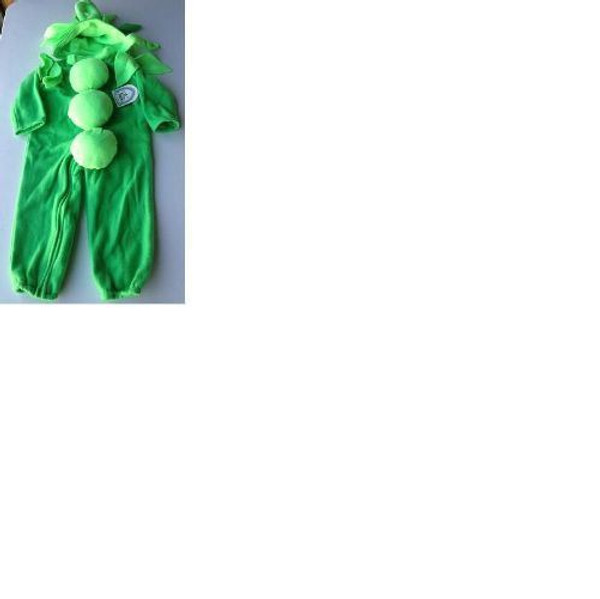 defect green PEA POD baby infant toddler halloween costume 6M 12M