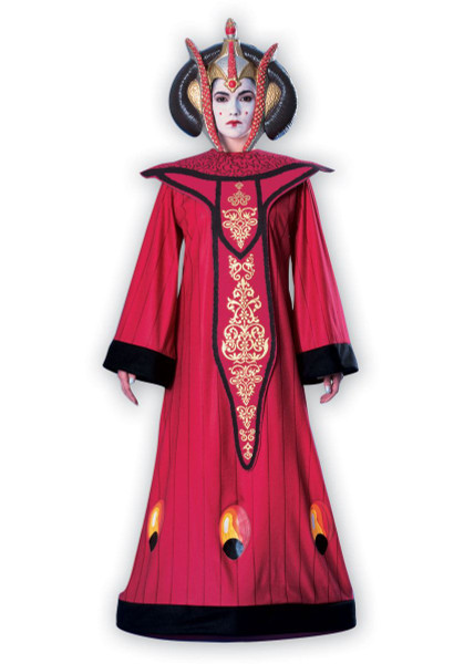 Deluxe QUEEN AMIDALA Star Wars adult womens halloween costume LARGE
