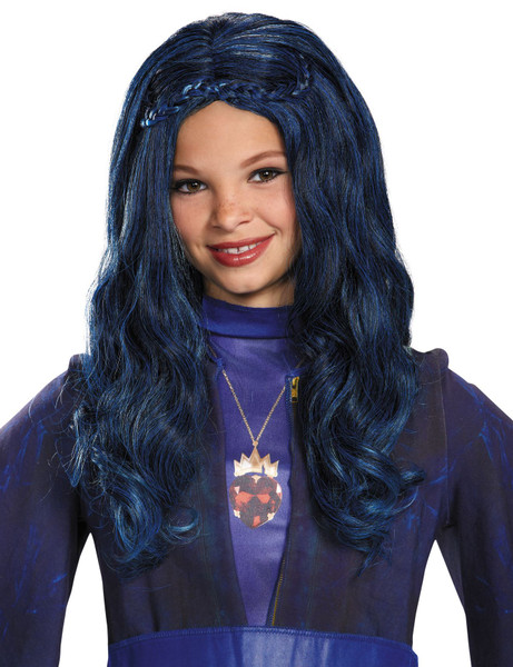 Evie Descendants Wig kids girls costume accessory