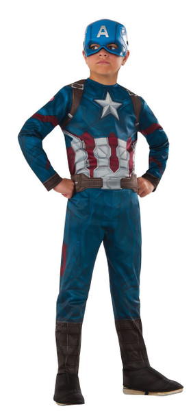 Captain America Civil War Costume Boys Kids