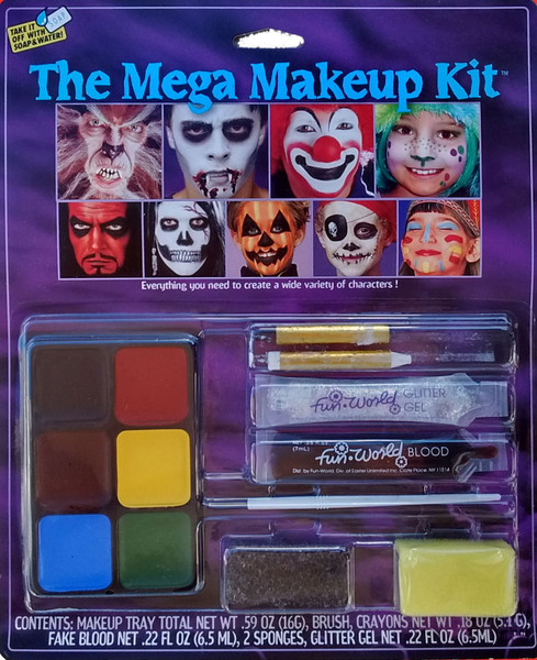 The Mega Makeup Face Painting Character Kit